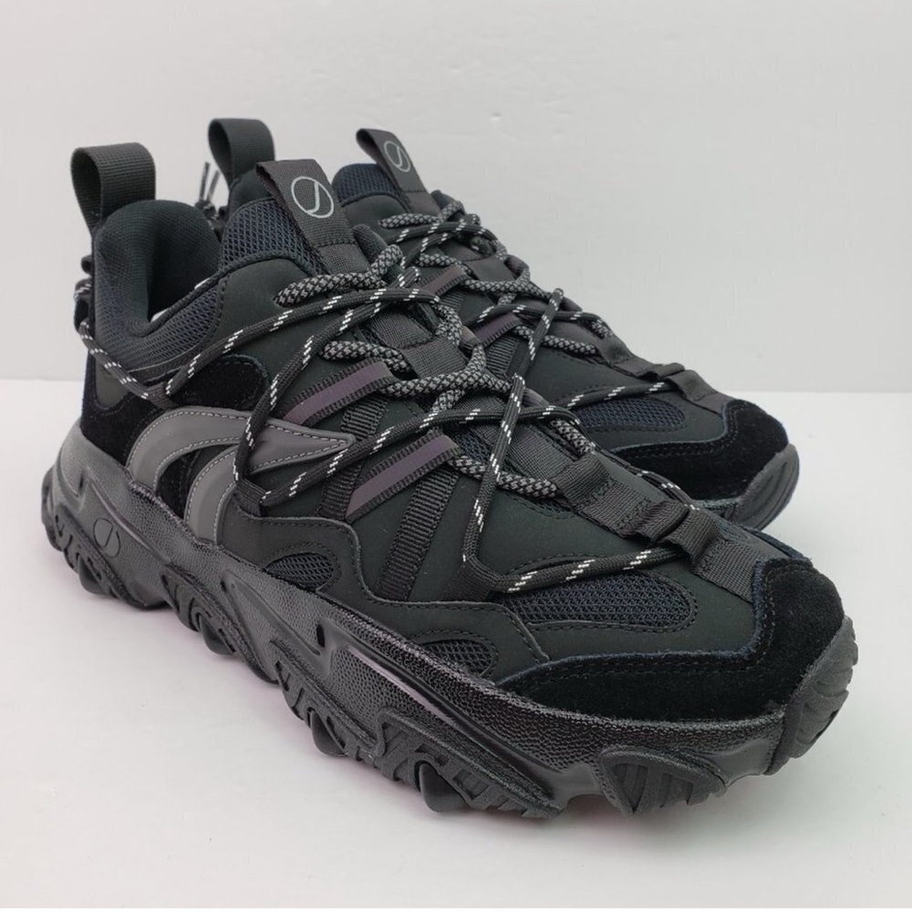 Men's Black and Gray Sneakers
